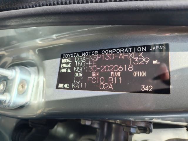 TOYOTA Vitz thumbnail 55