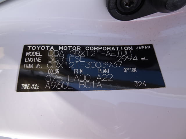 TOYOTA Mark X thumbnail 52
