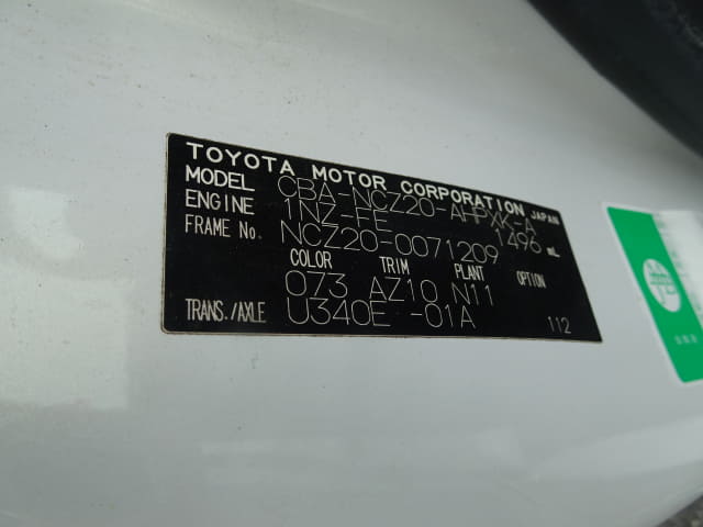 TOYOTA Raum thumbnail 44