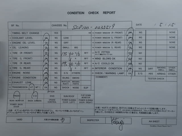 TOYOTA Ractis thumbnail 41