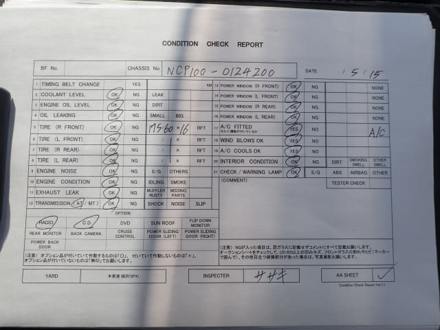 TOYOTA Ractis thumbnail 42