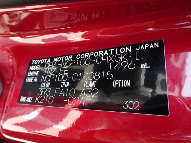 TOYOTA Ractis thumbnail 52