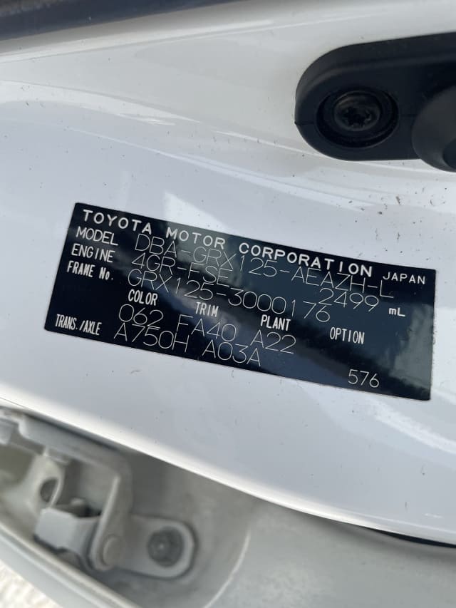 TOYOTA Mark X thumbnail 56