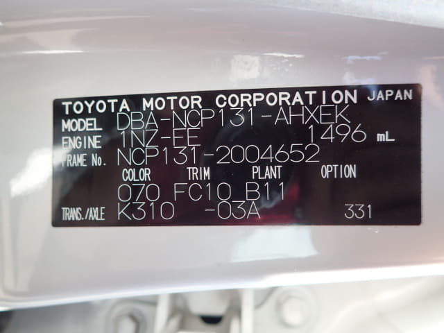 TOYOTA Vitz thumbnail 41