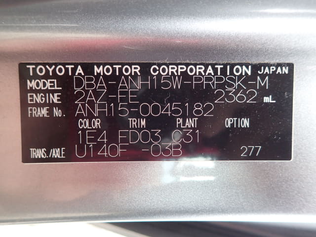 TOYOTA Alphard thumbnail 50