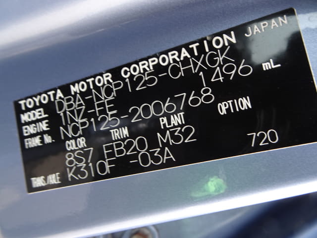 TOYOTA Ractis thumbnail 46