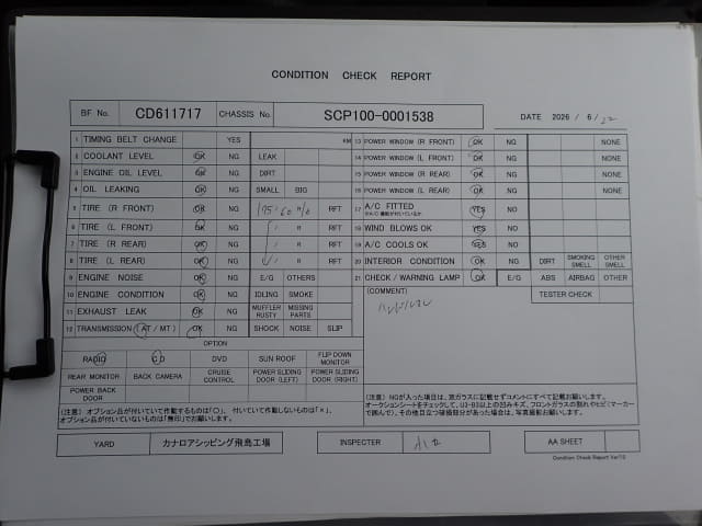 TOYOTA Ractis thumbnail 44
