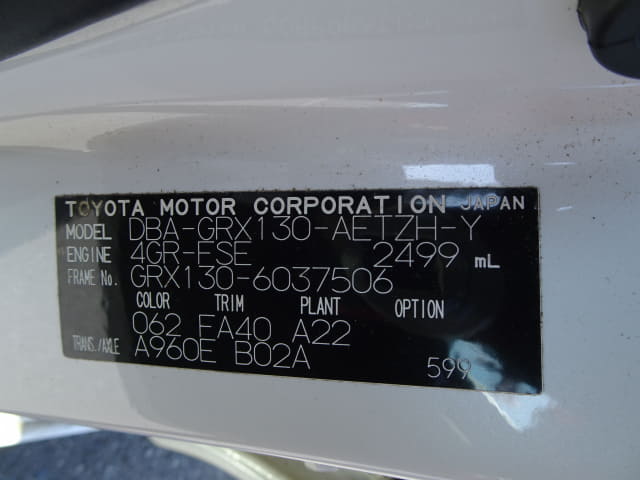 TOYOTA Mark X thumbnail 46